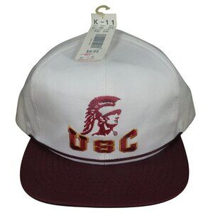 NWT USC Trojans Front Row NCAA Snapback Hat Cap University Southern California